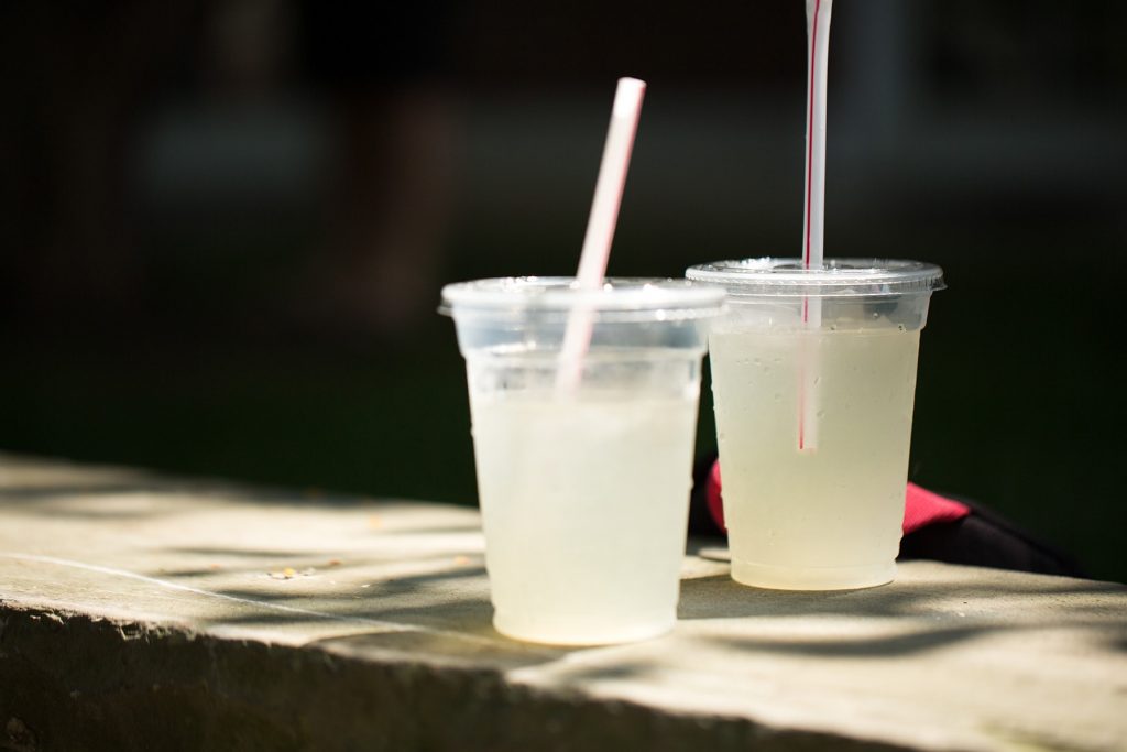 lemonaid on a hot day