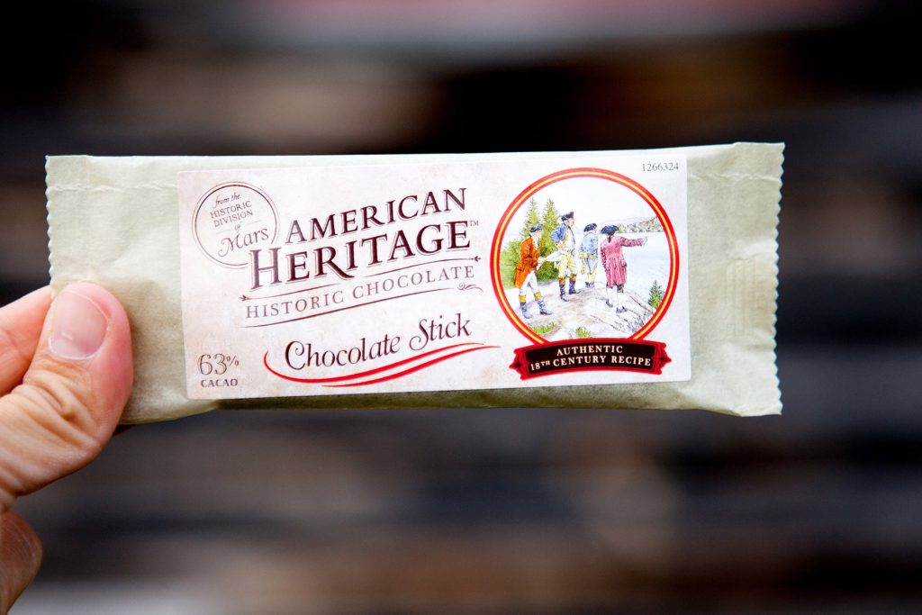 American Heritage Chocolate package available at Genesee Country Village & Museum